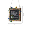 Green Bay Packers NFL Resin Chalkboard Sign Ornament