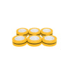 Solid Yellow 6 Pack Magnetic Finger Rings
