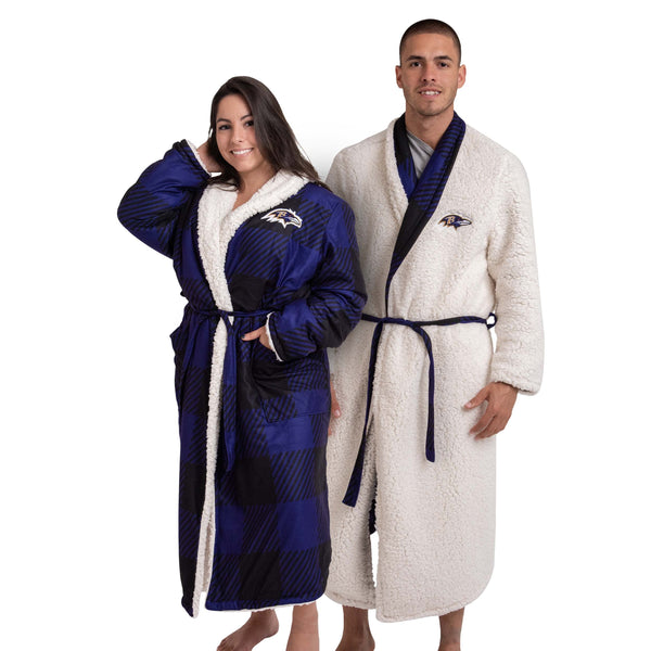NFL Lounge Life Reversible Robes - Select Your Team!