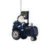 Milwaukee Brewers MLB Santa Riding Tractor Ornament