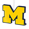 Michigan Wolverines NCAA Resin Logo Ornament
