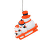 Auburn Tigers NCAA Sledding Snowmen Ornament
