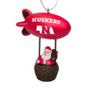 Nebraska Cornhuskers NCAA Santa Blimp Ornament