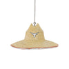 Texas Longhorns NCAA Straw Hat Ornament