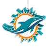 Miami Dolphins NFL Resin Logo Ornament