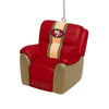 San Francisco 49ers NFL Reclining Chair Ornament