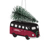 Arizona Cardinals NFL Retro Bus With Tree Ornament