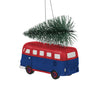 Buffalo Bills Retro Bus With Tree Ornament