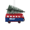 Buffalo Bills Retro Bus With Tree Ornament