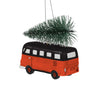 Cincinnati Bengals NFL Retro Bus With Tree Ornament
