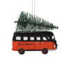 Cincinnati Bengals NFL Retro Bus With Tree Ornament