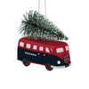 Houston Texans NFL Retro Bus With Tree Ornament