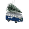 Indianapolis Colts NFL Retro Bus With Tree Ornament