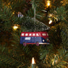 New York Giants Retro Bus With Tree Ornament