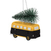 Pittsburgh Steelers Retro Bus With Tree Ornament