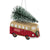 San Francisco 49ers Retro Bus With Tree Ornament