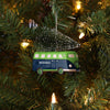 Seattle Seahawks Retro Bus With Tree Ornament
