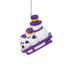 Minnesota Vikings NFL Sledding Snowmen Ornament
