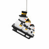Pittsburgh Steelers NFL Sledding Snowmen Ornament