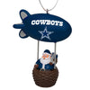 Dallas Cowboys NFL Santa Blimp Ornament