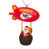 Kansas City Chiefs NFL Santa Blimp Ornament