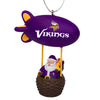 Minnesota Vikings NFL Santa Blimp Ornament