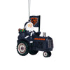 Chicago Bears NFL Santa Riding Tractor Ornament
