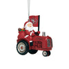 San Francisco 49ers NFL Santa Riding Tractor Ornament