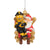 Pittsburgh Steelers NFL Mascot On Santa's Lap Ornament - Steely McBeam