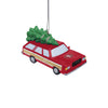 San Francisco 49ers NFL Station Wagon With Tree Ornament
