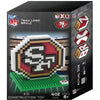San Francisco 49ers NFL 3D BRXLZ Puzzle Team Logo