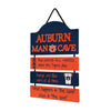 Auburn Tigers NCAA Mancave Sign