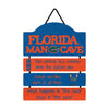 Florida Gators NCAA Mancave Sign