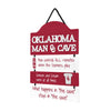 Oklahoma Sooners NCAA Mancave Sign