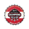 Georgia Bulldogs NCAA 2021 Football National Champions Metal Distressed Bottlecap Wall Sign