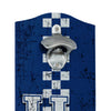 Kentucky Wildcats NCAA Wooden Bottle Cap Opener Sign