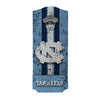 North Carolina Tar Heels NCAA Wooden Bottle Cap Opener Sign