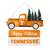 Tennessee Volunteers NCAA Wooden Truck With Tree Sign