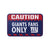 New York Giants NFL Caution Sign