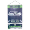 Seattle Seahawks NFL Corrugated Metal Wall Sign