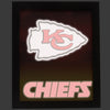 Kansas City Chiefs NFL Glow Wall Sign
