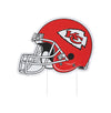 Kansas City Chiefs NFL Home Field Stake Helmet Sign