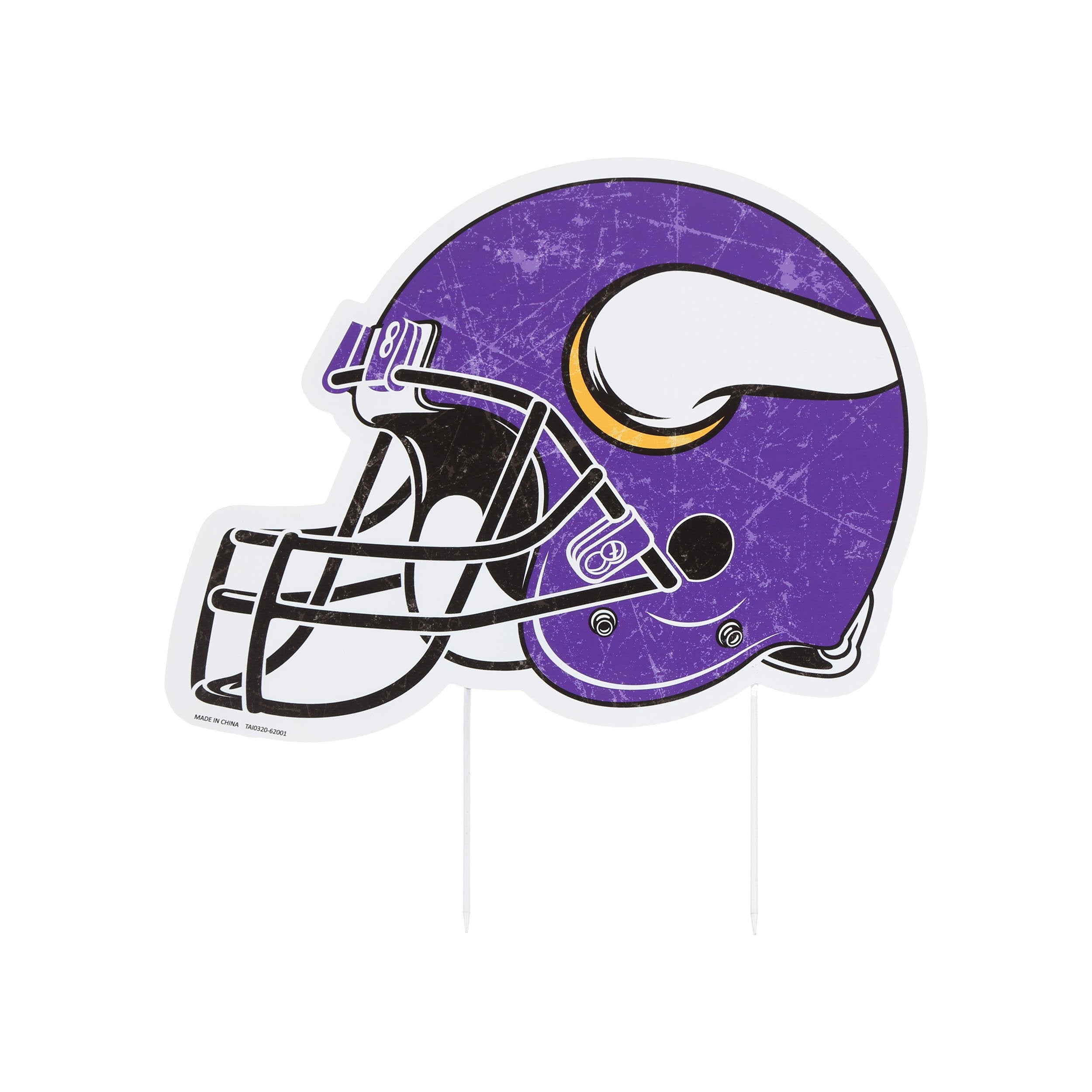 Officially Licensed NFL Minnesota Vikings Distressed State w/ Logo