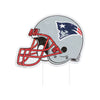 New England Patriots NFL Home Field Stake Helmet Sign