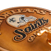 New Orleans Saints NFL Keg Tap Sign