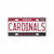 Arizona Cardinals NFL License Plate Wall Sign