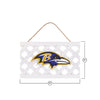 Baltimore Ravens NFL Lattice Garden Sign