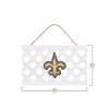 New Orleans Saints NFL Lattice Garden Sign