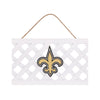 New Orleans Saints NFL Lattice Garden Sign