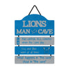 Detroit Lions NFL Mancave Sign